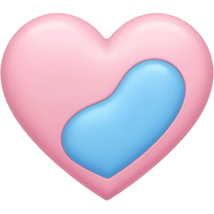 Heart pastel emoji