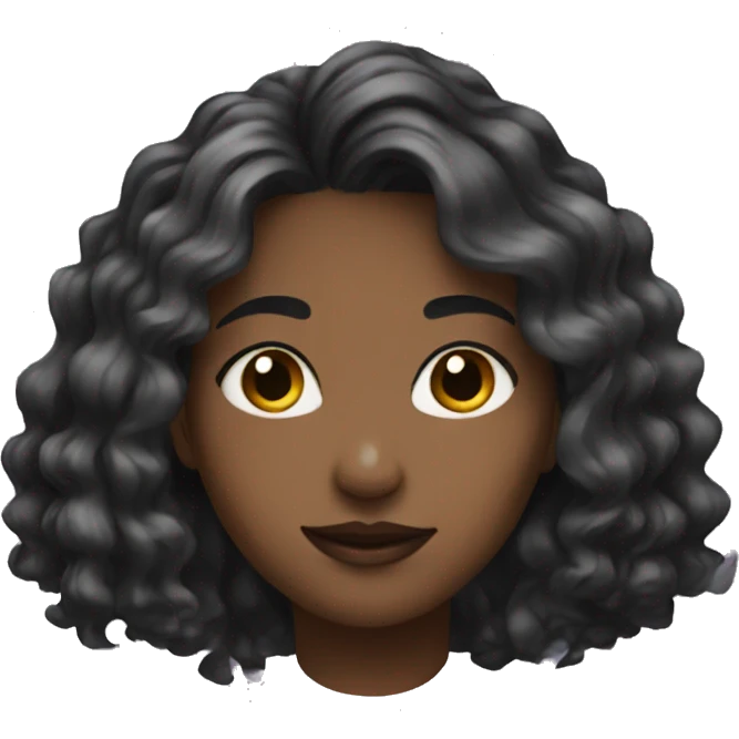 Aesthetic girl emoji