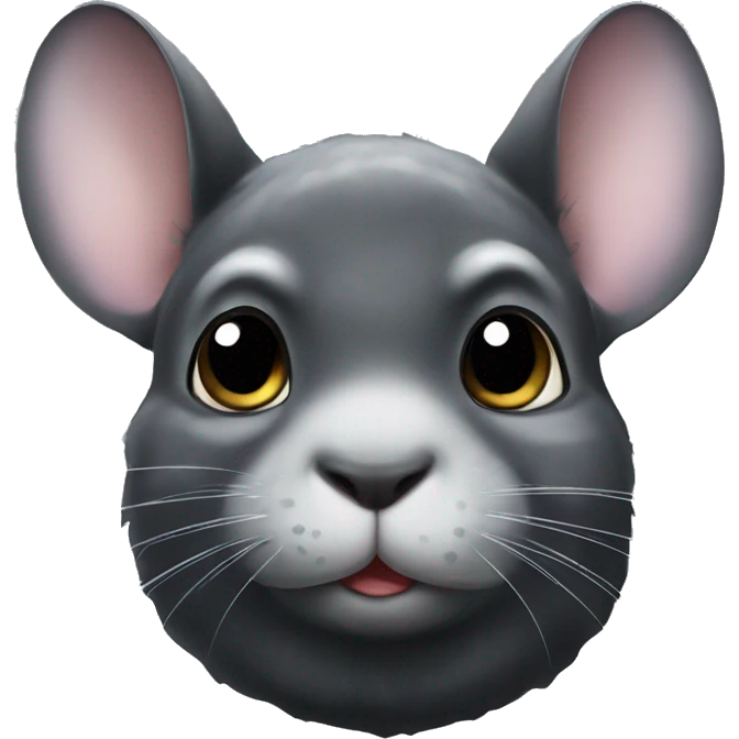 black chinchilla  emoji