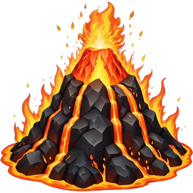 volcano emoji