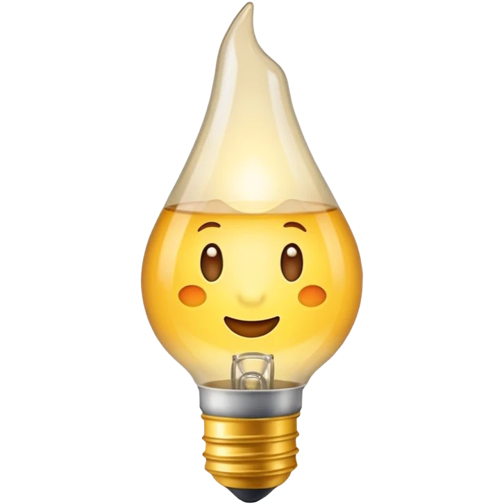 Glühbirne aus, mattes Glas, keine Leuchteffekte emoji