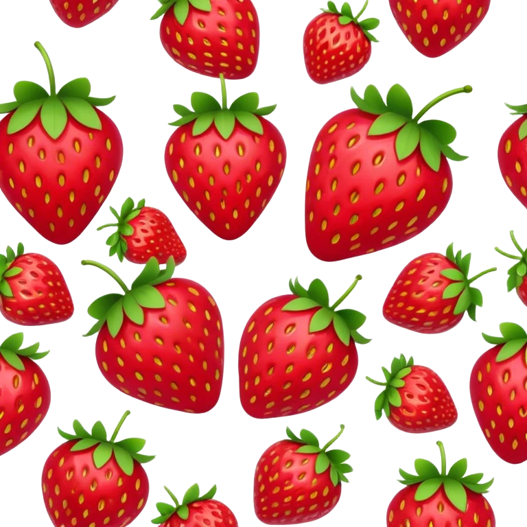 Strawberries  emoji