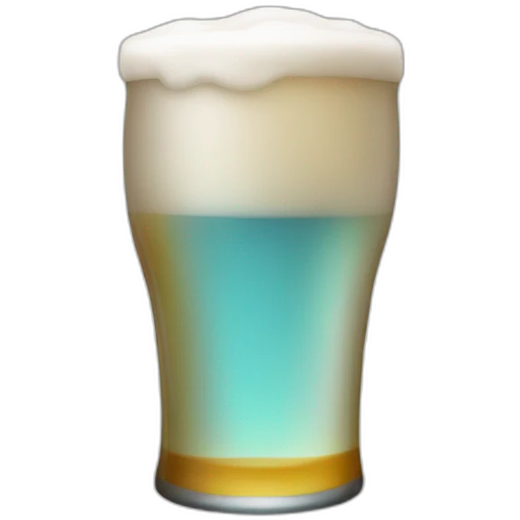 glass empty beer emoji
