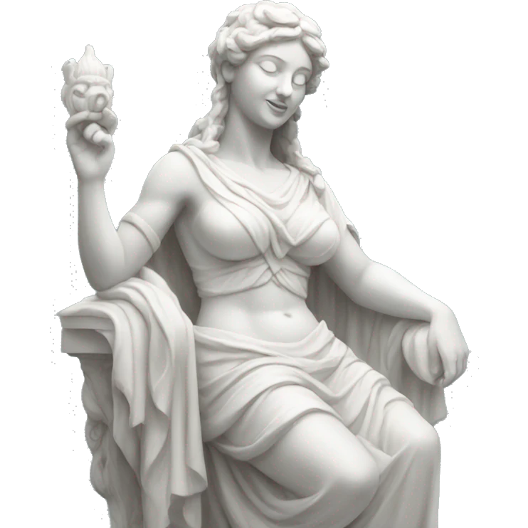 Goddess Marble Statue emoji