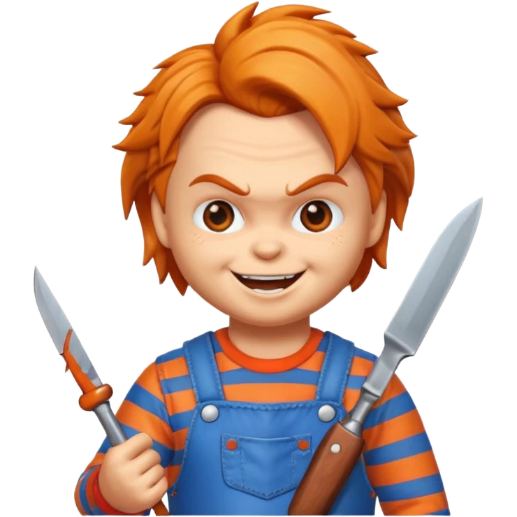 Un emojin de chuky emoji