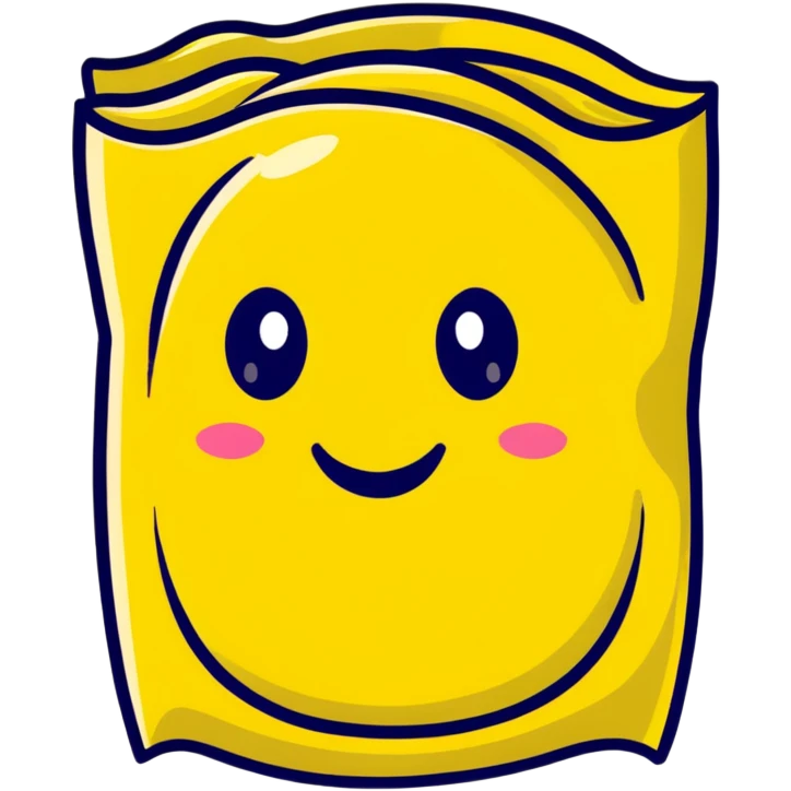 happy potato chip smiling joyfully emoji