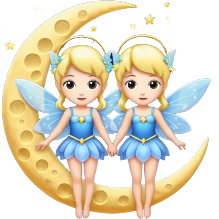 Moon Fairy Sisters  emoji