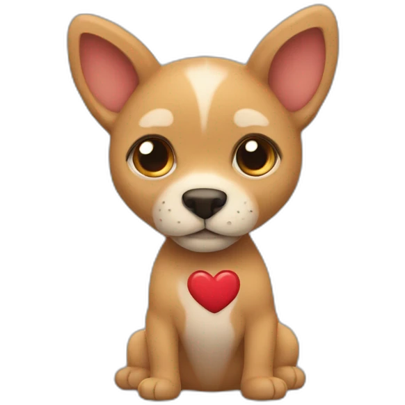 Corazón con manoz emoji