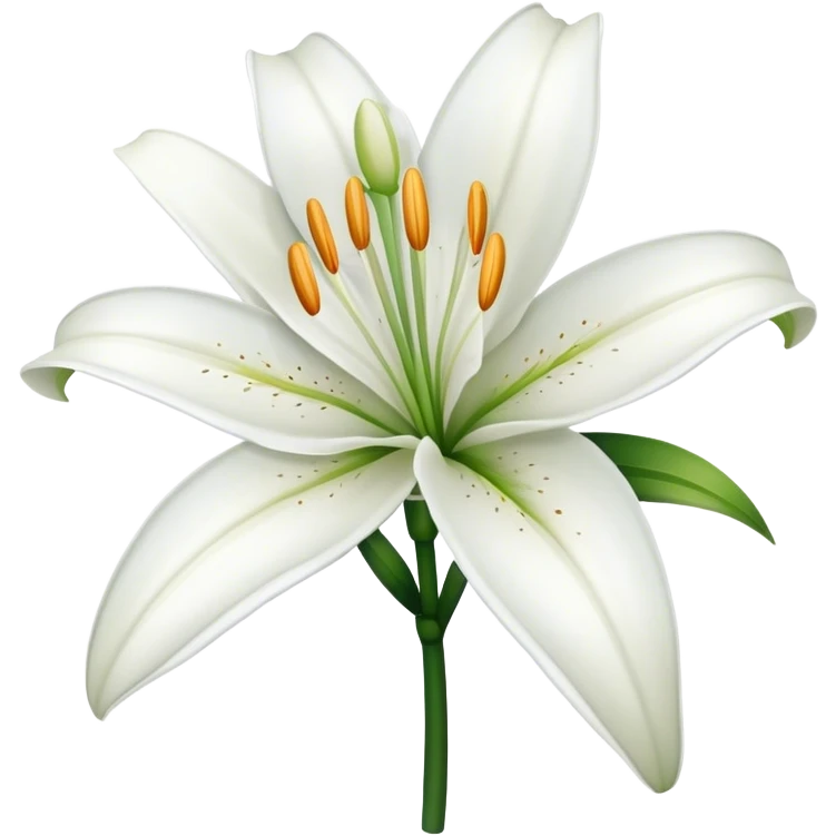 lily flower emoji