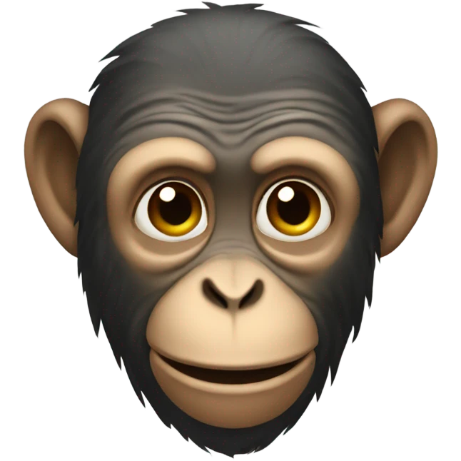 old monkey emoji