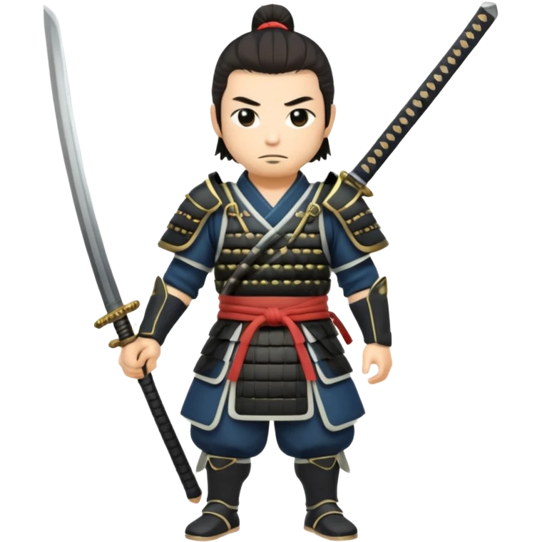 japan samurai full body emoji