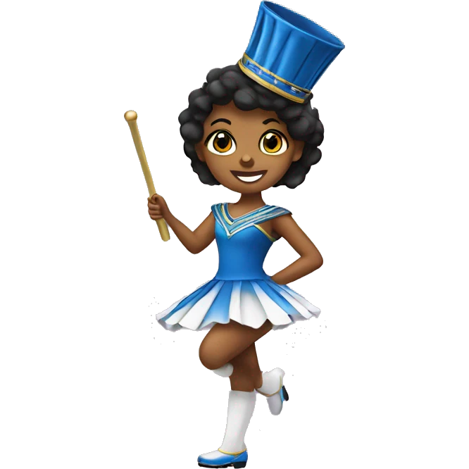 Majorette emoji