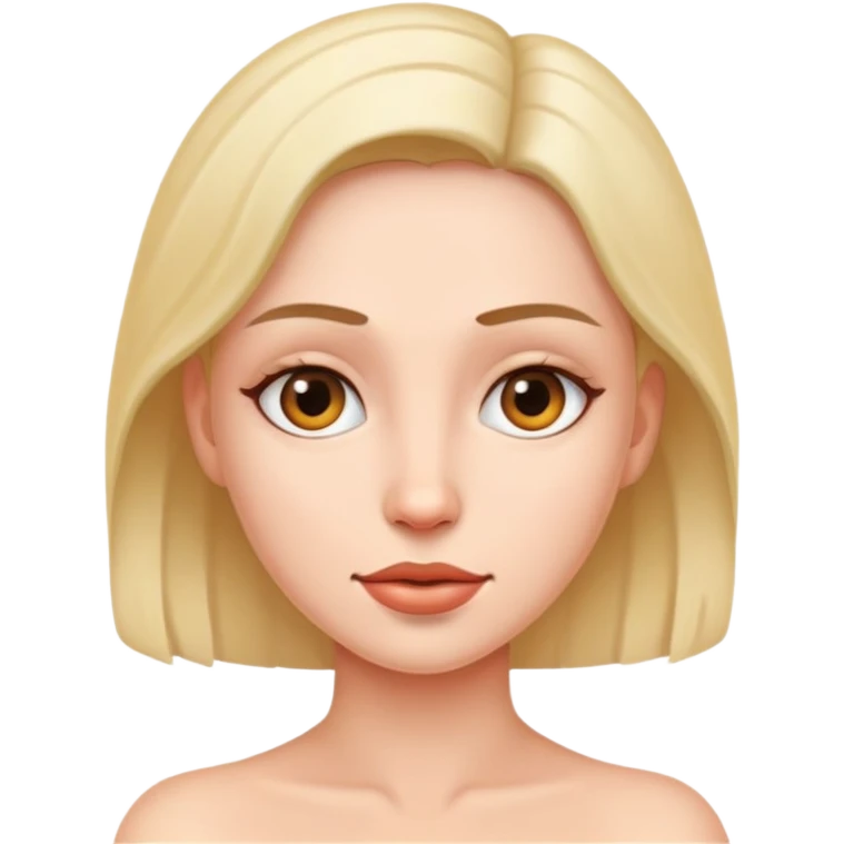 Голая женщина с ссиськами emoji