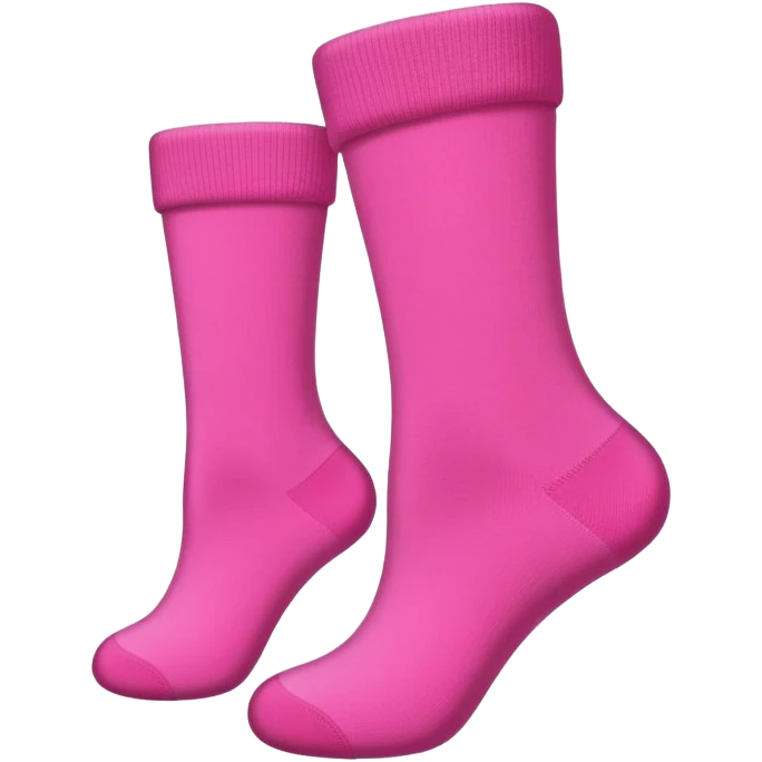 pink socks emoji