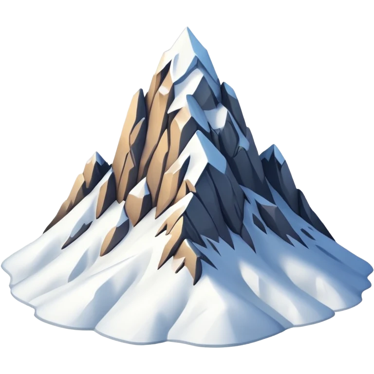 snowy mountain peak emoji