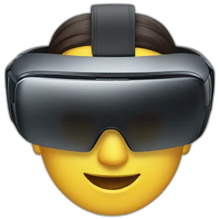 virtual reality glasses emoji