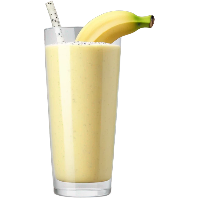 Banana smoothie emoji