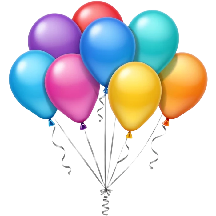 make an emoji of helium balloons emoji