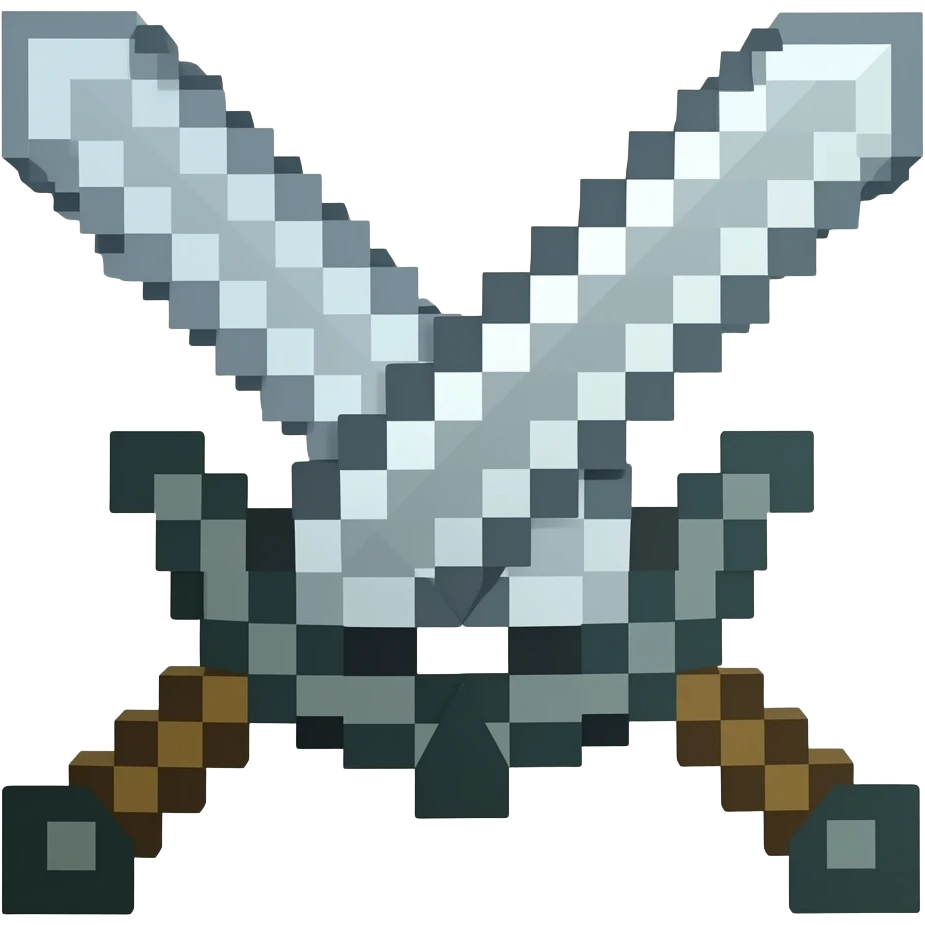 minecraft sword emoji
