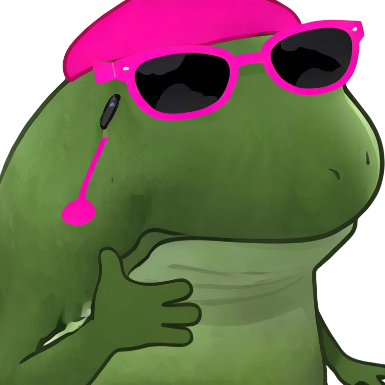 Pink emoji
