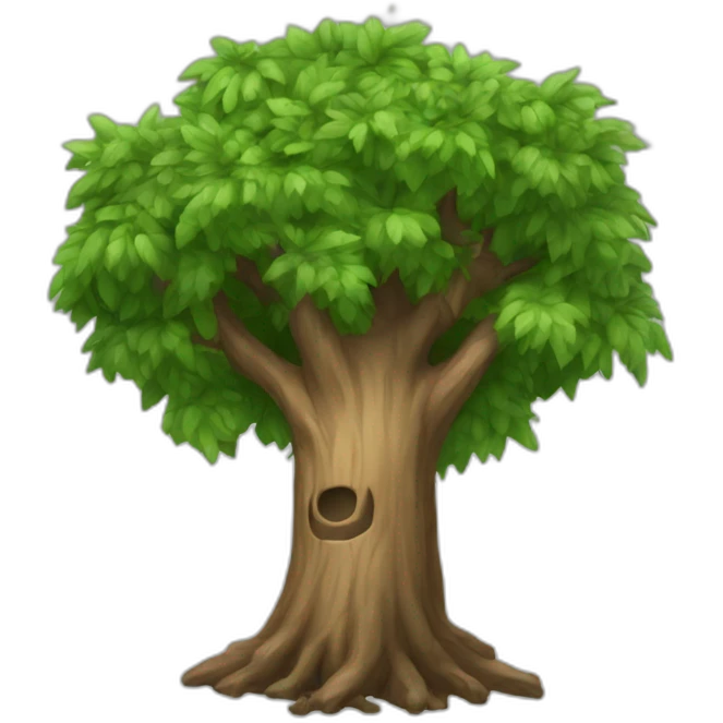 Arbre cassé emoji