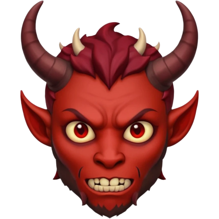 Demon de solo aparance plus humaine emoji