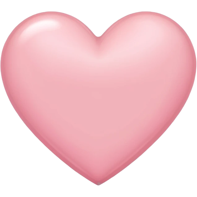 Corazón rosa claro emoji