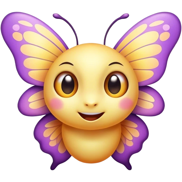 Cinematic Cheeky Butterfly Portrait Emoji, Head tilted dramatically with an exaggeratedly surprised expression, featuring a petite, vibrant body with wide, comically expressive eyes full of playful mischief and animated, fluttering wings, Simplified yet hilariously expressive features, highly detailed, glowing with a slightly sassy pastel glow, high shine, dramatic yet playful, stylized with an air of cheeky garden mischief, soft glowing outline, capturing the essence of a meme-worthy butterfly that looks ready to flutter its way into viral fame! emoji