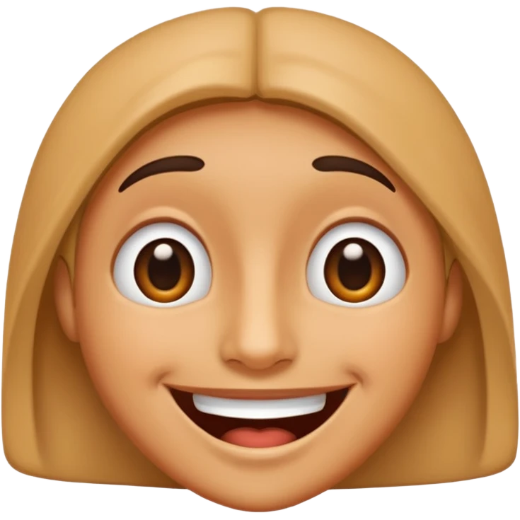 Face drôle emoji