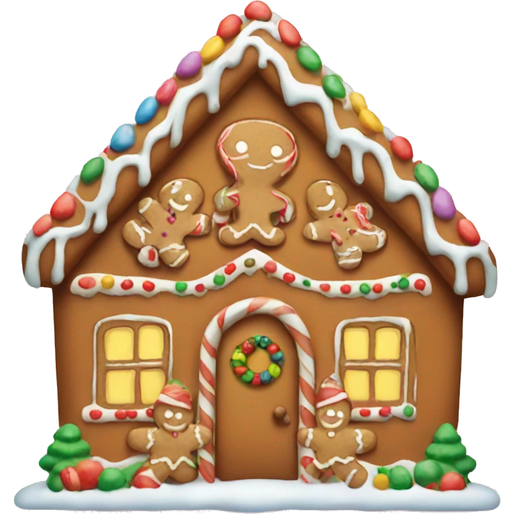 Gingerbread house  emoji