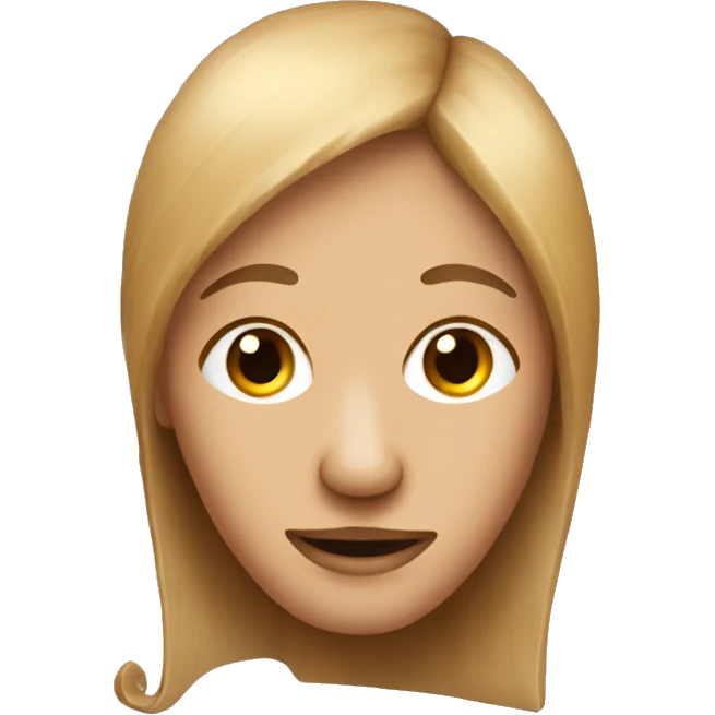 Wooden doll with a long wooden nose emoji