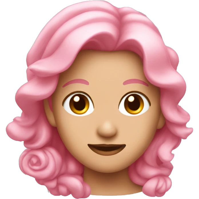 Moño rosa emoji