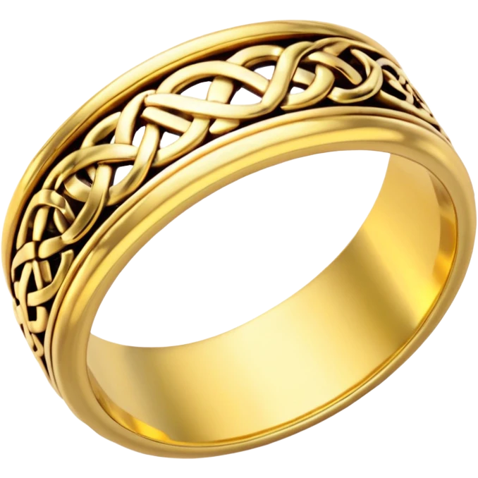 celtic gold ring emoji