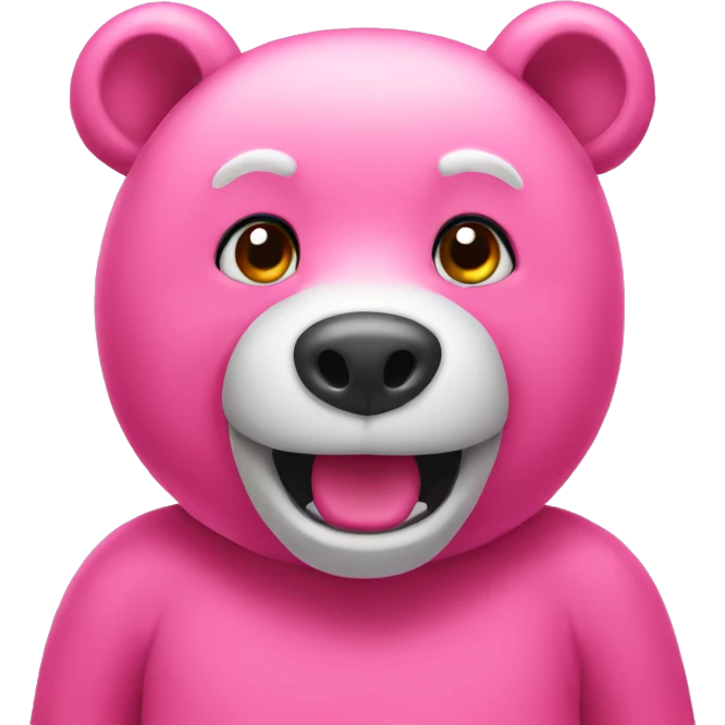 Patel pink bear emoji