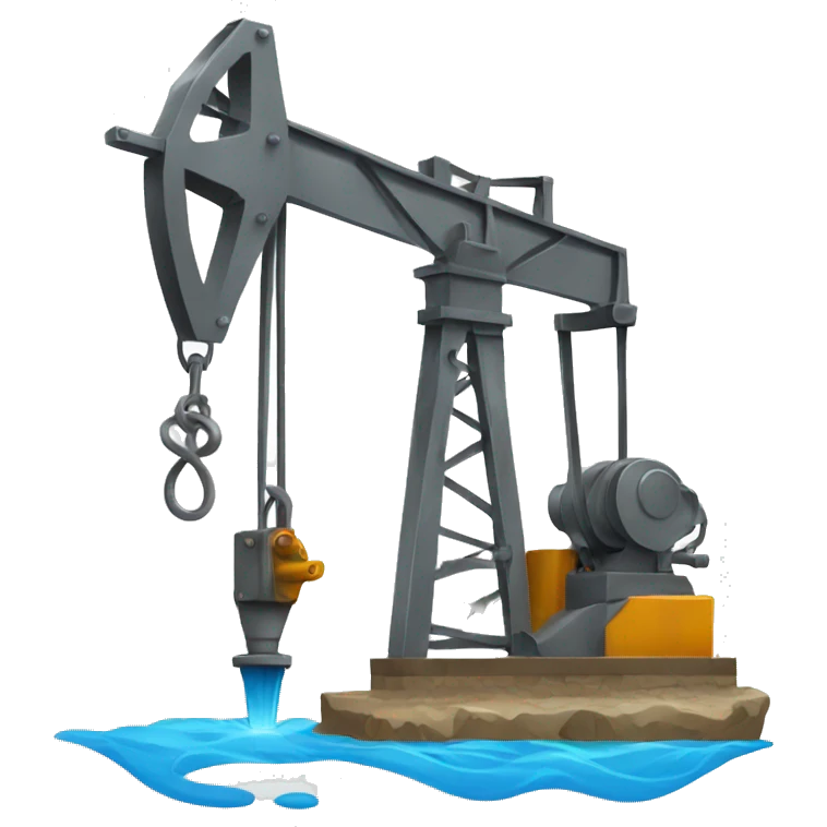 Water well drilling emoji