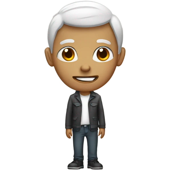 thin person emoji