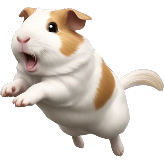 Guineapig jumping emoji