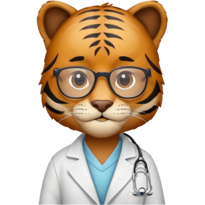 doctor tiger emoji