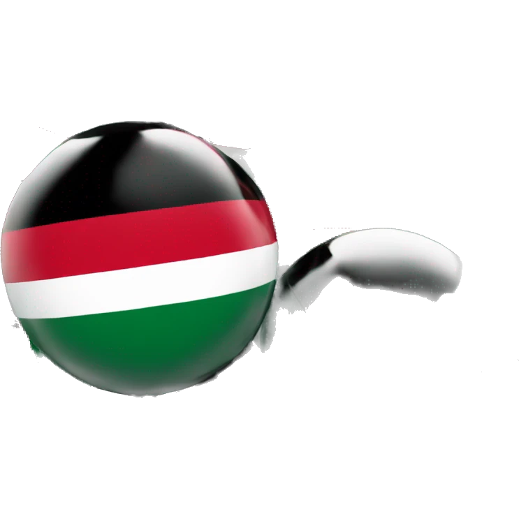 Palestine flag orb emoji