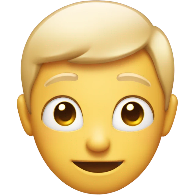 Blushing winking face emoji