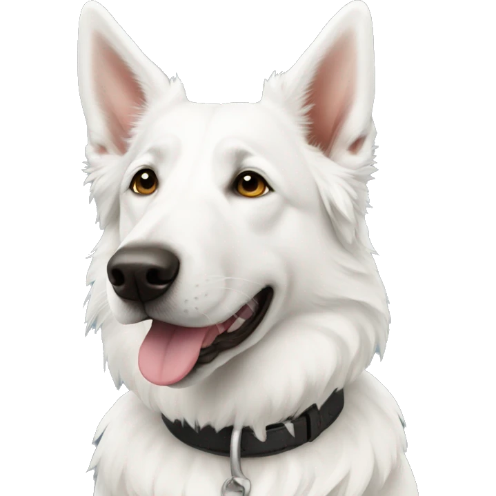 White Swiss Shepherd emoji