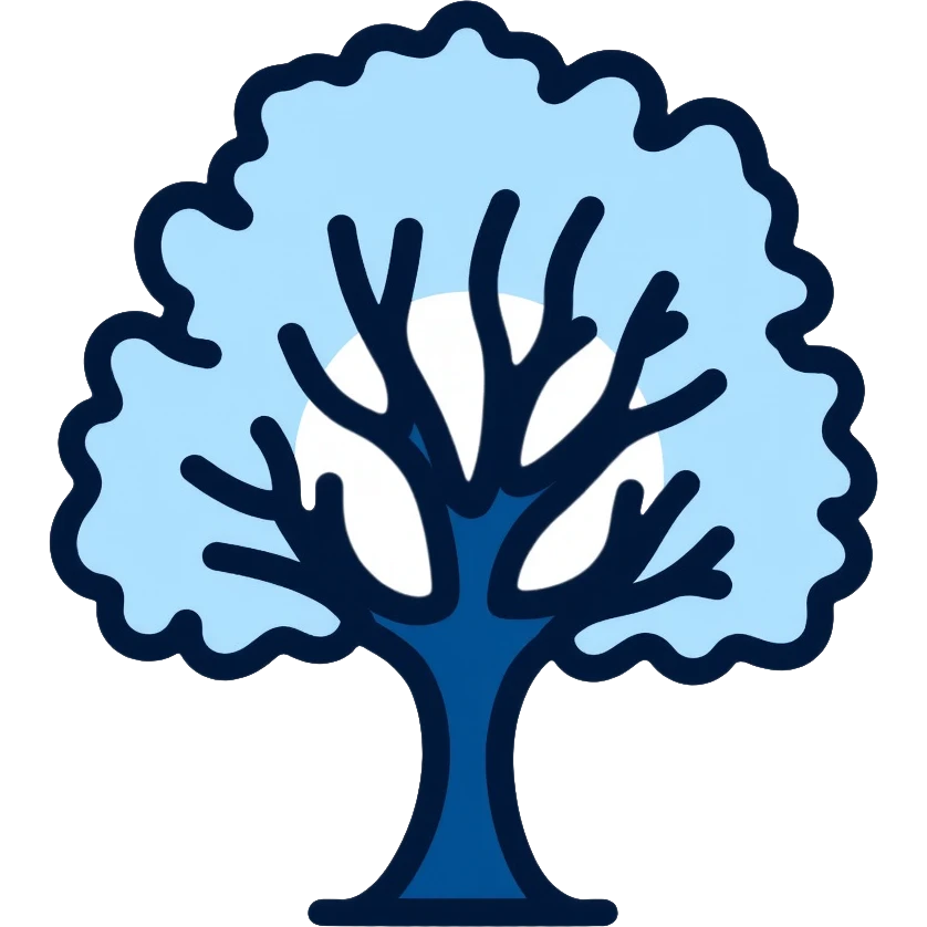 UK Conservative Party oak tree logo blue emoji