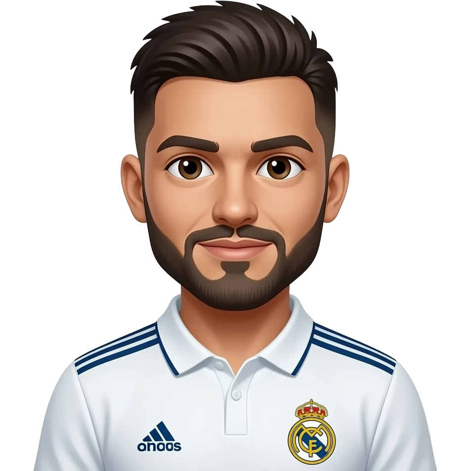 Custom real madrid player emoji