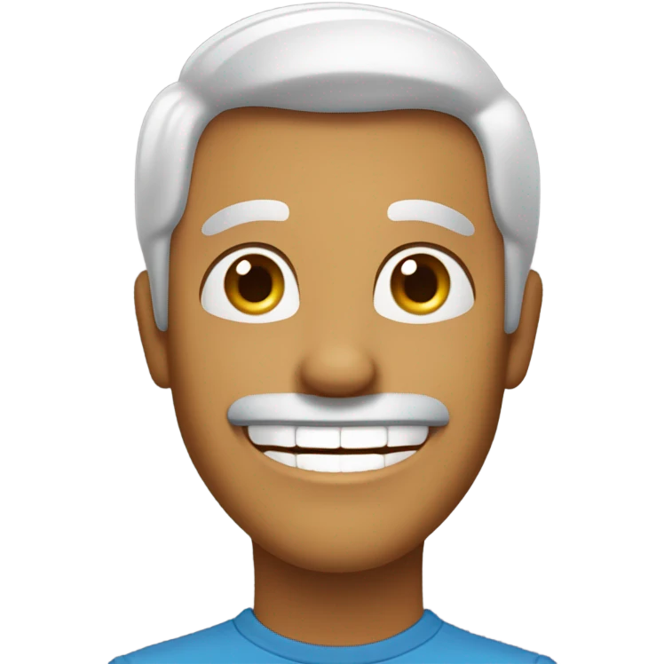 very ihappy man emoji
