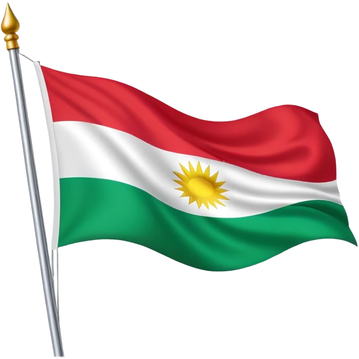 Kurdistan flag emoji