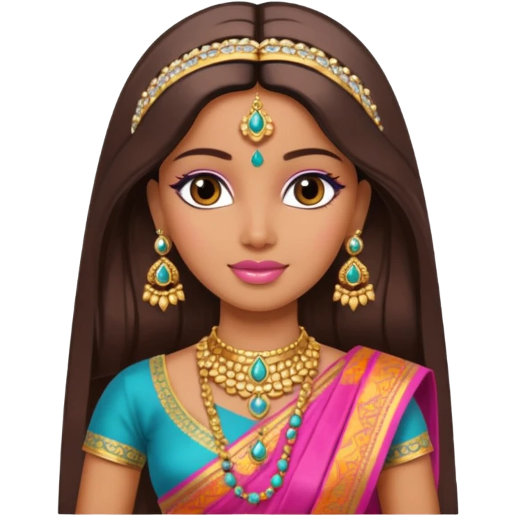 Indian Barbie emoji