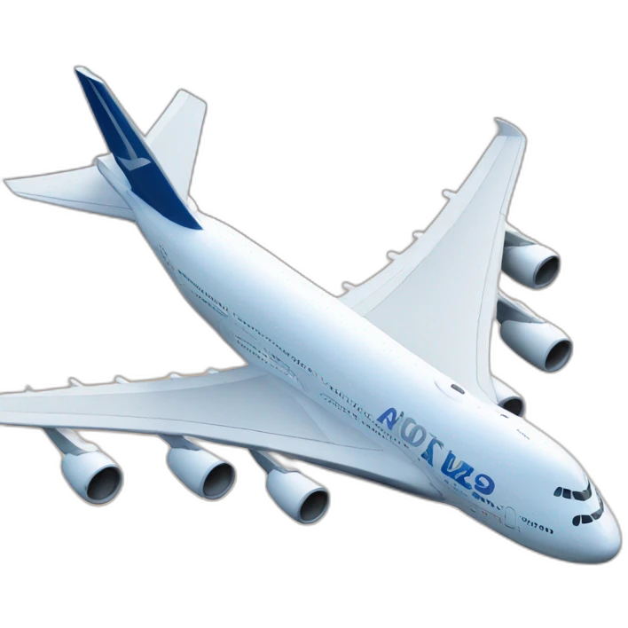 Plane A380 emoji