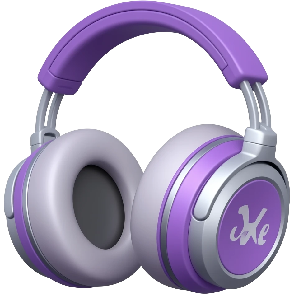 Purple beats emoji