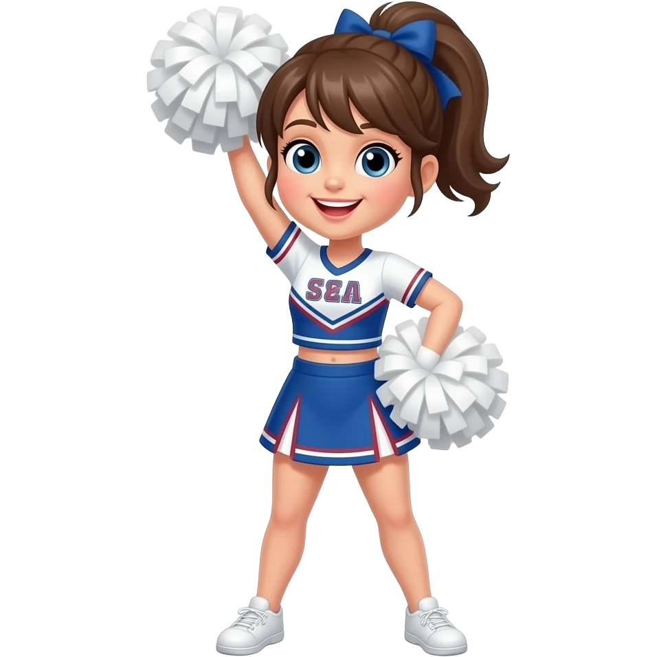 cheerleader emoji
