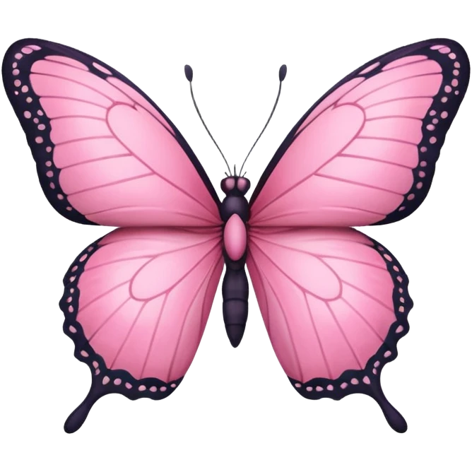 🦋 this emoji in pink in small size emoji